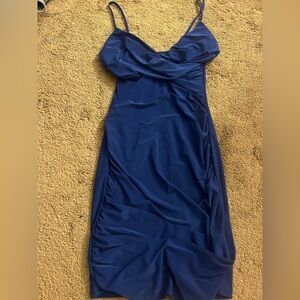 Windsor Strapless Blue Dress